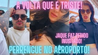 JAQUELLINE E LUCAS PASSAM PERRENGUE EM AEROPORTO!