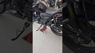 #Tvs apache rtr 160 2v bs6 black colour ♥!!!  #apache best colour black 😊