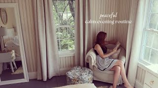 Calm evening routine | Night-time slow living habits to get cozy and peaceful 2023