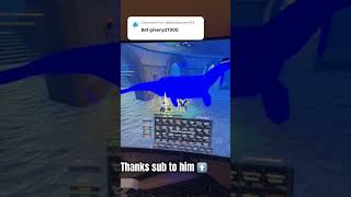 Fisch - i got a sparkling shiny abysall nessie @Bluefischer127 thanks #fisch #nessie #roblox