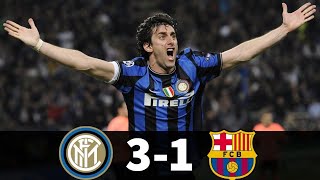 Inter Milan vs Barcelona 3-1 UCL Semi Final 2009/2010  All Goals & Full Match Highlights