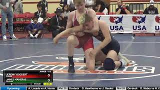 Junior 113 Jeremy Bockert Alaska Vs James Maheras Arizona