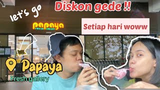 Rekomendasi Jajanan PAPAYA FRESH GALLERY 🍣🍙 Diskon besar setiap hari 🤑