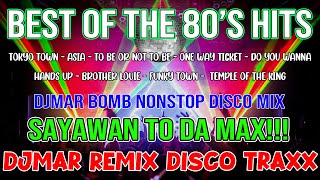 BEST OF THE 80'S HITS  - HATAW 2023 PARTY MIX - NONSTOP DISCO MIX - DJMAR DISCO TRAXX