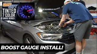 GlowShift Boost Gauge Install! | MK7 Jetta