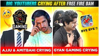 Total Gaming & Gyan Gaming Cried 😭 After Free Fire Ban Video Leaked | Free Fire Ban | Headshot Trick