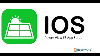 IOS WIFI Setup for Sol-Ark 12K