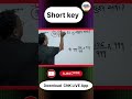 shortkey maths reasoning viral tranding shorts constable psi gujarat