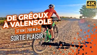 DE GRÉOUX À VALENSOLE, SORTIE PLAISIR ! #mtb #cycling #gravel