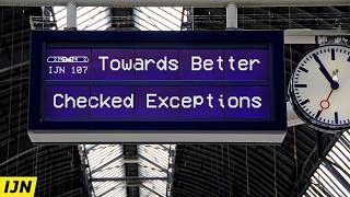 Towards Better Checked Exceptions - Inside Java Newscast #107