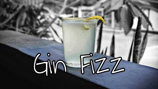 วิธีทำค็อกเทล Gin Fizz ง่ายๆ | ทำค็อกเทลที่บ้าน |