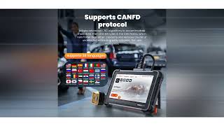 THINKCAR THINKSCAN 672 OBD2 Scanner CAN FD obd2 Tool Bi-directional Control Full System Diagnosis