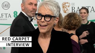 Jamie Lee Curtis BAFTAs 2023 Hilarious Red Carpet Interview - Everything Everywhere All at Once