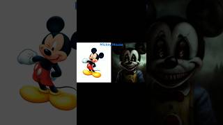CARTOON CHARACTERS IN REAL LIFE BUT SCARY  || XY SQUAD GAMING || #short