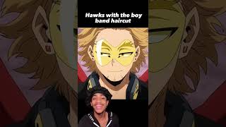 The undercut is so elite 😩 #hawks #mha #myheroacademia #anime