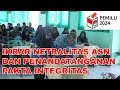 Ikrar Netralitas ASN dan Penandatanganan Pakta Integritas pada Pemilu 2024