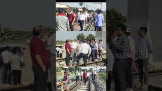 ED \u0026 CPM Site visit at GHAZIPUR Tarighat Project GPT/RVNL RLY PROJECT