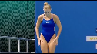 Helle Tuxen (Norway) | 3m Springboard Diving | Women's Diving Highlights