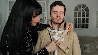 The Perfect Fit - Extraordinary Coat Fitting Process ASMR