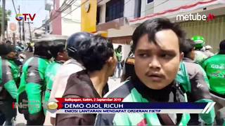 Demo Pengemudi Ojek Online di Surabaya dan Balikpapan Ricuh - BIP 03/09