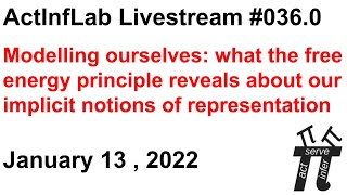 ActInf Livestream #036.0 ~ "Modelling ourselves: what the free energy principle reveals......"