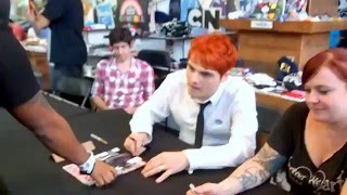 Meeting Gerard Way and Becky Cloonan at Meltdown Comics