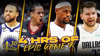 4 Hours Of EPiC Game 7 Performances In NBA Playoffs History: Steph, Luka, Bron, AI, More LEGENDS 🐐🐐