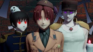 【Hetalia MMD】 HAPPY HALLOWEEN (2p!) [SUB]