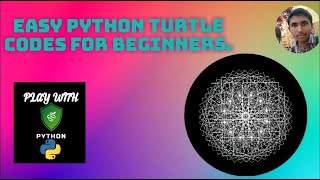 Easy PYTHON TURTLE SOURCE CODE for BEGINNERS || PART-1 || By- Play With The PYTHON ||-Arnab Jana ||