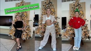 Christmas Outfits Try-On! 🌲