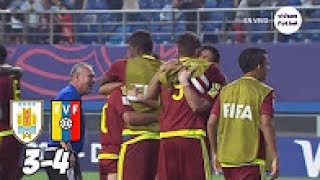 Mundial Sub 20 Uruguay vs Venezuela 3 4 Penales Completos