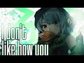 nightcore we can t be friends rock version lyrics