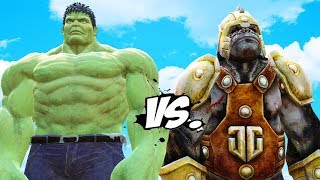 Incredible Hulk vs Gorilla Grodd - Epic Battle