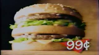 1995 McDonalds Big Mac Commercial with Charles Barkley