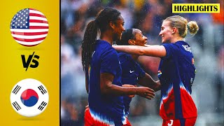 USA vs Korea Republic | Extended Highlights (Español) | International Friendly | June 4, 2024