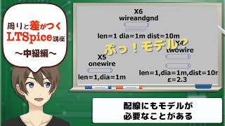 【伝スパ】LTSpiceで作る配線モデル その1