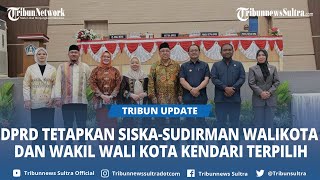 BREAKING NEWS Sidang Paripurna DPRD Tetapkan Siska dan Sudirman Pasangan Wali Kota Kendari Terpilih