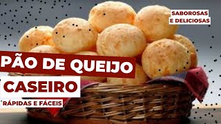 ✅   Pão de queijo caseiro