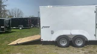 2021 Homesteader 7'x14' Intrepid Cargo Trailer w/ Rear Ramp Door