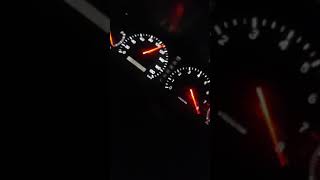 0-160 km speed test 2zz