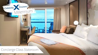 Concierge Class Stateroom | Celebrity Millennium Full Walkthrough Tour \u0026 Review 4K | 2021