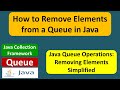 How to Remove Elements from a Queue in Java | Java Collection Framework
