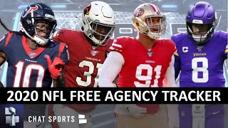 NFL Free Agency Tracker: Latest Signings, Trades & Cuts From Day 1 Of 2020 NFL Free Agency
