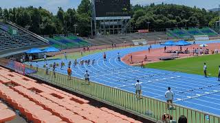 第68回全日本中学校通信陸上競技神奈川県大会 共通女子100mH 予選4組