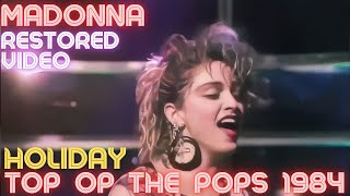 Madonna Top of the Pops Holiday Video Upscaled to Full HD – Looks Incredible