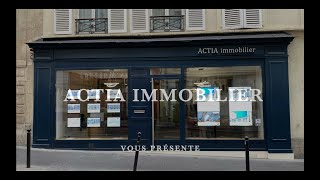 Actia immobilier prestige   Appartement sous les toits PARIS 11e