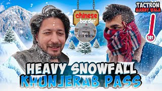 Reached Khunjerab Pass In Extreme Snowfall ❄️Northern Pakistan Tour | TMG Markhor