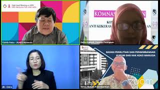 Dialog Nasional Komitmen Pemerintah Pusat