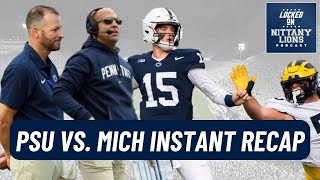 What to make of James Franklin, Mike Yurcich, & Drew Allar after Penn State's 24-15 loss to Michigan