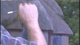 Learn to paint a thatched roof with Jerry Yarnell